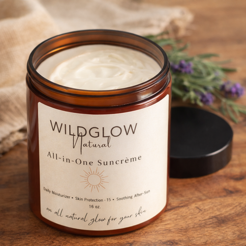 Natural Hydrating Lotion for Dry Skin - Skincare for Sun-Exposed, Dry & Sensitive Skin